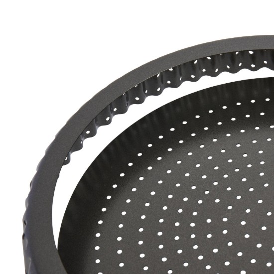 Perforiertes Tarteblech, Stahl, 25 cm - Kitchen Craft