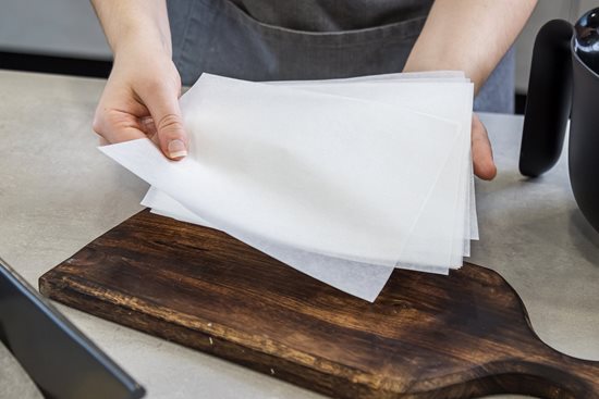 Bagepapirsæt, 100 stk., 20 x 20 cm - fra Kitchen Craft