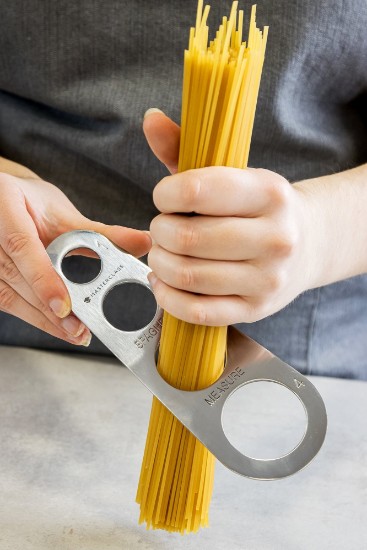 Redskab til portionering af spaghetti, 8 cm, rustfrit stål - fra Kitchen Craft