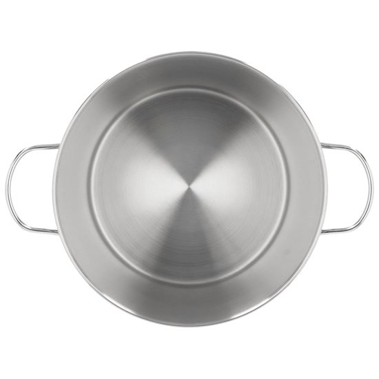 Kapaklı pişirme kabı, 26 cm / 12 l "Resto", paslanmaz çelik - Demeyere