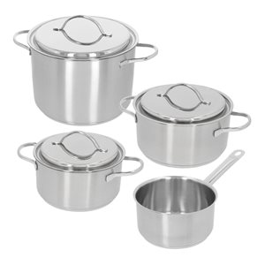 Cookware leagtha, 7 píosaí, "Resto, cruach dhosmálta - Demeyere