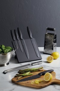 6-piece knife set, non-stick coating - MasterClass