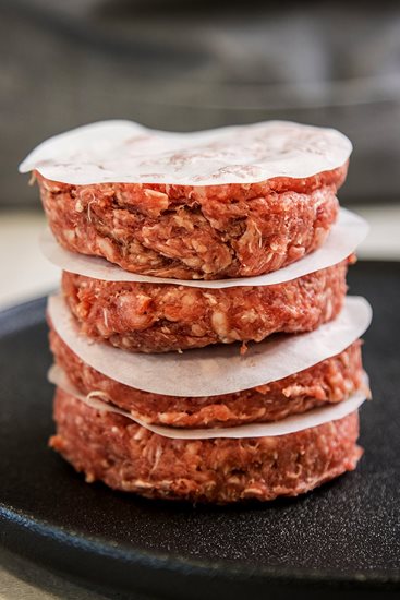 250 náhradných voskových kotúčikov na hamburgery, 9 cm - od Kitchen Craft