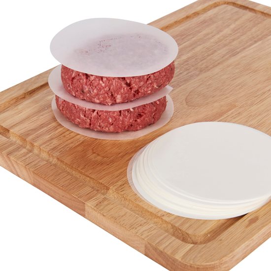 Set of 250 wax discs, for burgers, 11 cm - made by Kitchen Craft