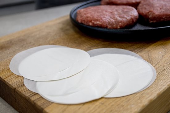 Set of 250 wax discs, for burgers, 11 cm - made by Kitchen Craft