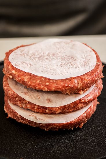 Set 250 voščenih diskov, za burgerje, 11 cm - izdelava Kitchen Craft