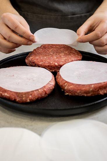 Sæt med 250 voksskiver, til burgere, 11 cm - lavet af Kitchen Craft