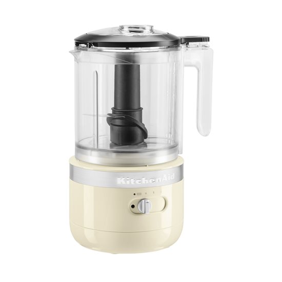 Akülü gıda kıyıcı, 1,18 l, "Almond Cream" rengi - KitchenAid markası