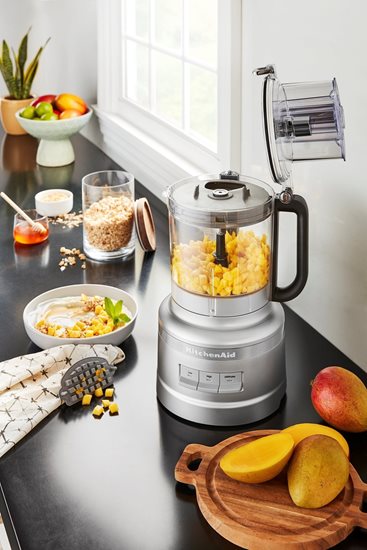 Food processor, 3.1 L, 400 W, "Contour Silver" color - KitchenAid brand