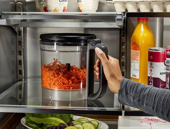 Food processor, 3.1 L, 400 W, "Contour Silver" color - KitchenAid brand