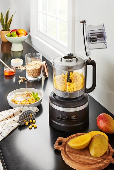 Food processor, 3.1 L, 400 W, "Matte Black" color - KitchenAid brand