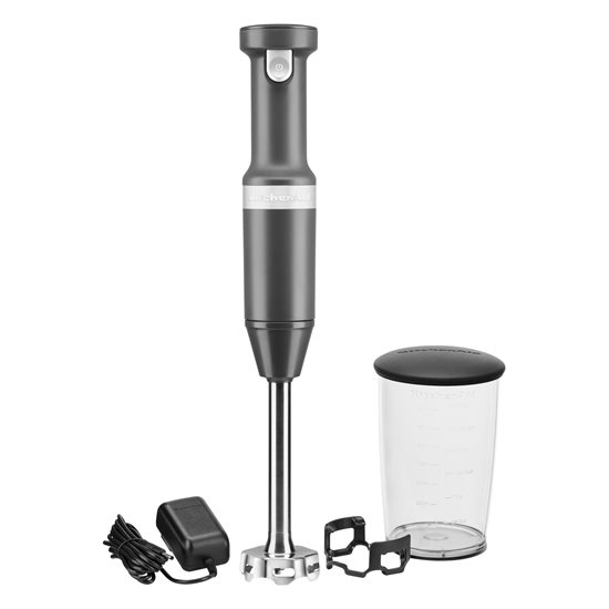 Cordless hand blender, Charcoal Grey - KitchenAid