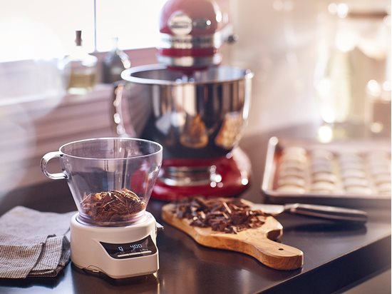 Cúlpháirtí le haghaidh plúir a mheá, a scagadh agus a dáileog - KitchenAid