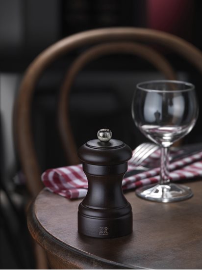 "Bistro" pepper grinder, 10 cm, "Chocolate" - Peugeot