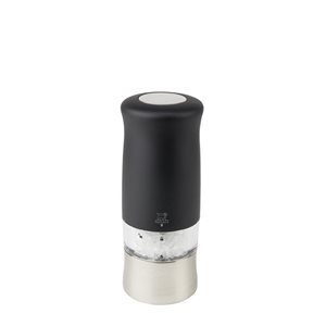 "Zephir" electric salt grinder, 14 cm, Black - Peugeot