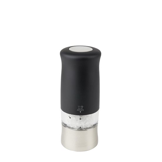 Grinder salann leictreach "Zphir", 14 cm, Dubh - Peugeot