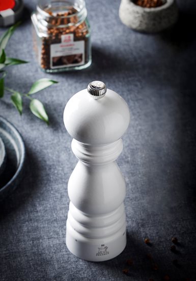 "Paris" salt grinder 22 cm, "White Lacquer" - Peugeot