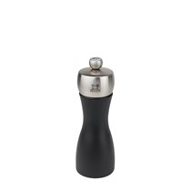 "Fiji" salt grinder, 15 cm, wooden, Black Matte - Peugeot