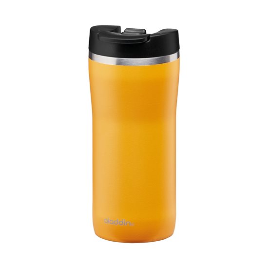 Stainless steel Mocca Thermavac thermo-insulating mug, 350 ml, Sun Yellow - Aladdin 