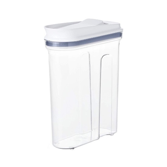 Rektangulär matbehållare, plast, 18,5 x 7,6 x 23,4 cm, 1,5 L - OXO