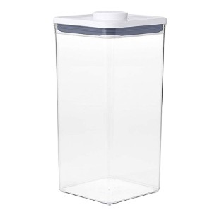 Square food container, plastic, 16 x 16 x 32 cm, 5.7 L - OXO