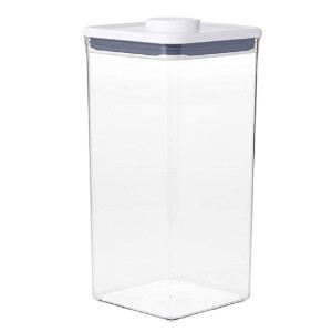 Fyrkantig matbehållare, plast, 16 x 16 x 32 cm, 5,7 L - OXO