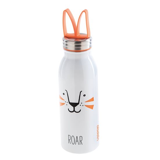 "Zoo" water bottle 430 ml, stainless steel, tiger pattern - Aladdin