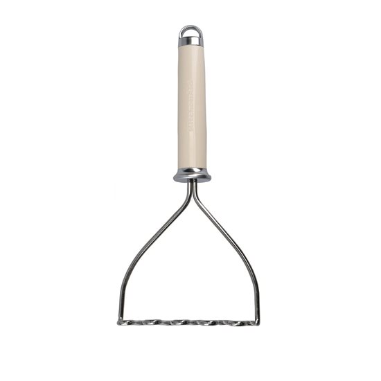 Handmatige pureepers, 26 cm, roestvrij staal, Almond Cream- KitchenAid