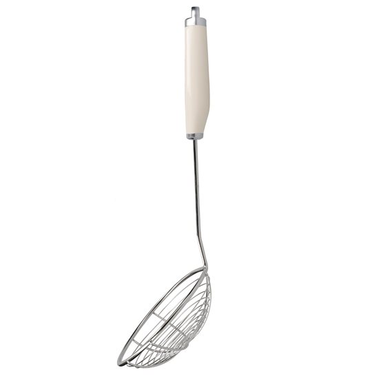 Stiepļu sietiņš, nerūsējošais tērauds, 35,5 cm, Almond Cream - KitchenAid