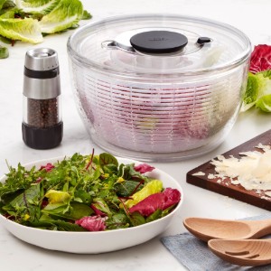 Salad spinner, plastic, 26,6 cm / 4.7 L, "Good Grips" - OXO