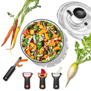 Salad spinner, plastic, 26,6 cm / 4.7 L, "Good Grips" - OXO