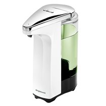 Liquid soap dispenser with sensor, 237 ml, White - "simplehuman" brand
