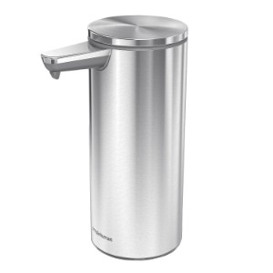 Skysto muilo dozatorius su jutikliu, 266 ml, Brushed - simplehuman