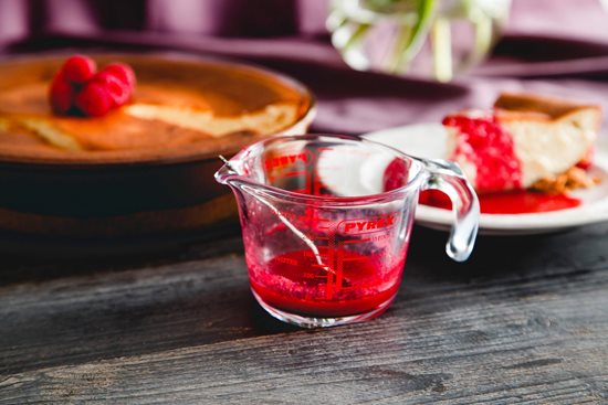 Kubek z podziałką, wykonany ze szkła borokrzemianowego,  "Classic", 250 ml – Pyrex