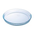 Fuente para tartas, de cristal resistente al calor, 28 cm - Pyrex