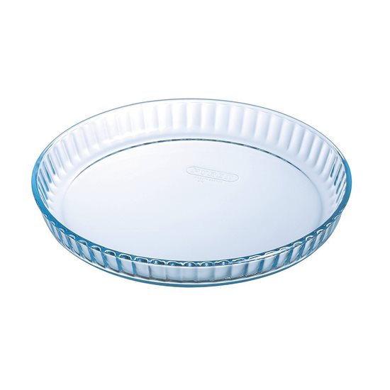 Plat à tarte, en verre résistant à la chaleur, 28 cm - Pyrex