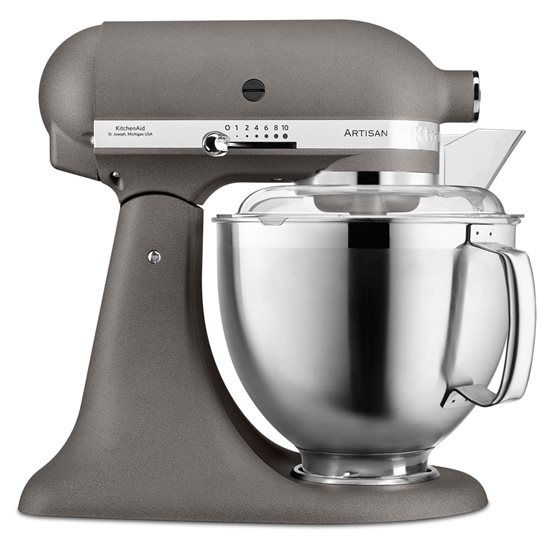 Kääntöpään seisontasekoitin, 4,8L, malli 185, Artisan, Imperial Grey - KitchenAid