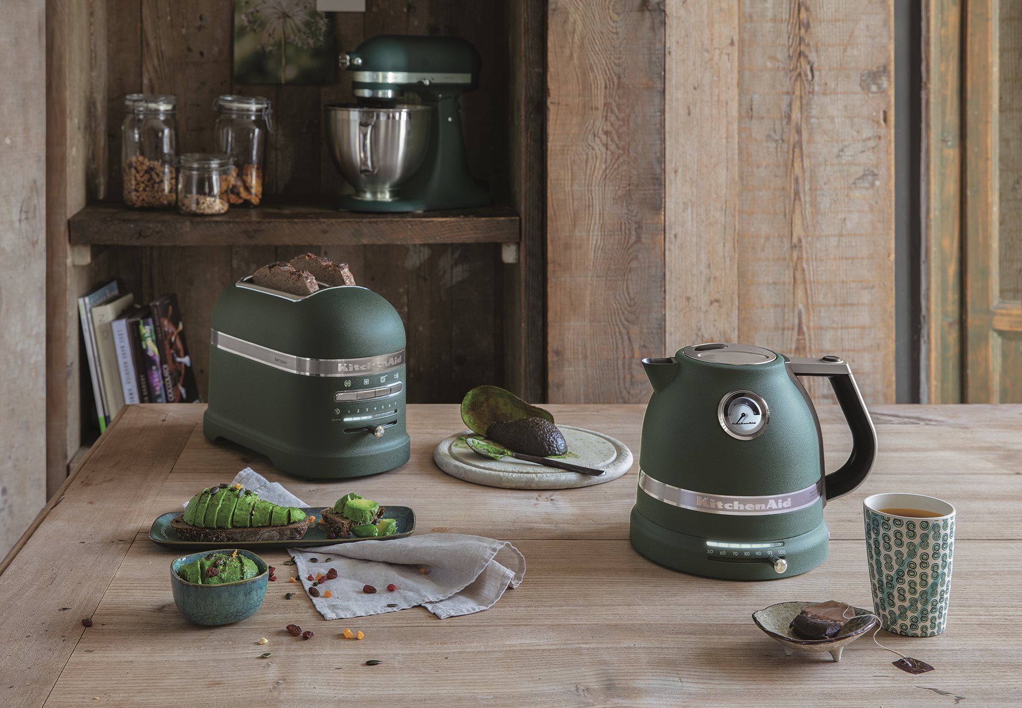 Electric kettle 2400 W, 1.5L, "Pebbled Palm" color - brand | KitchenShop