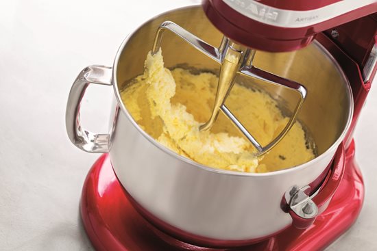 Плоска лопатка за купа за смесване 6,9L, неръждаема стомана - KitchenAid