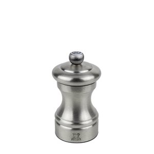 "Bistro Chef" salt grinder, 10 cm, stainless steel - Peugeot