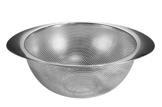 Colander, stainless steel, 22 cm - Zokura