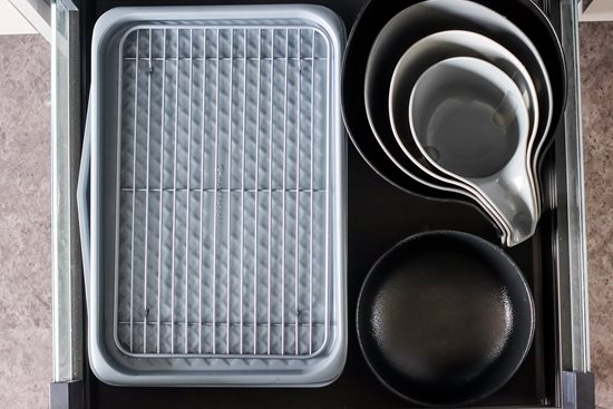 5 kepimo indai, pagaminti iš anglinio plieno, MasterClass asortimentas – pagamintas Kitchen Craft