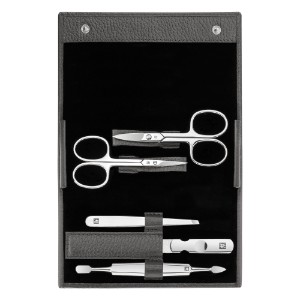 Conjunto 5 peças, carteira em pele, Antracit - Zwilling Classic Inox