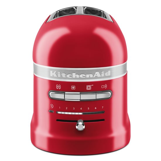 Broodrooster met 2 sleuven, Artisan, 1250W, Empire Red - KitchenAid