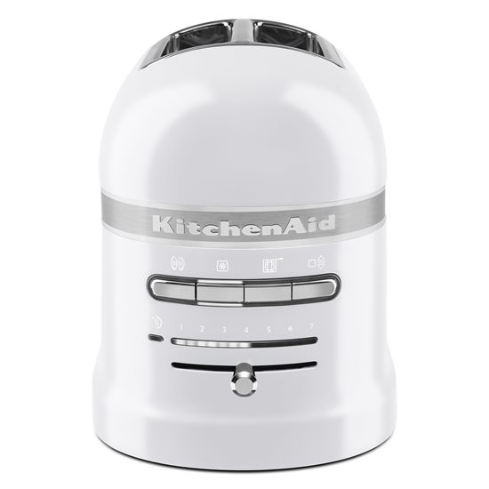 2-slot Artisan toaster, 1250W, Frosted Pearl - KitchenAid