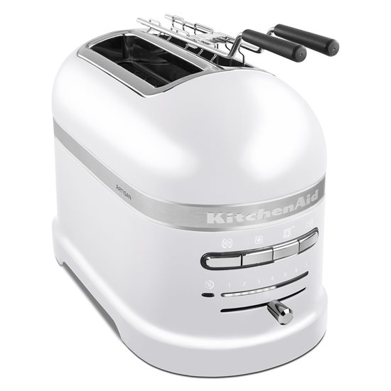 2-gniazdowy toster Artisan, 1250W, Frosted Pearl - KitchenAid