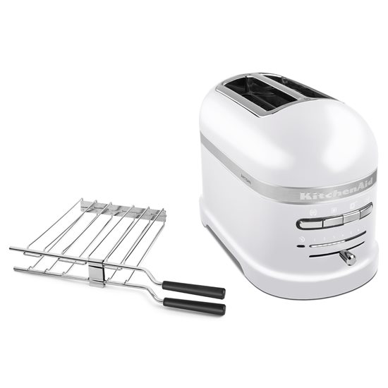 2-slot Artisan toaster, 1250W, Frosted Pearl - KitchenAid