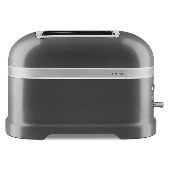 2-slot Artisan toaster, 1250W, Medallion Silver - KitchenAid
