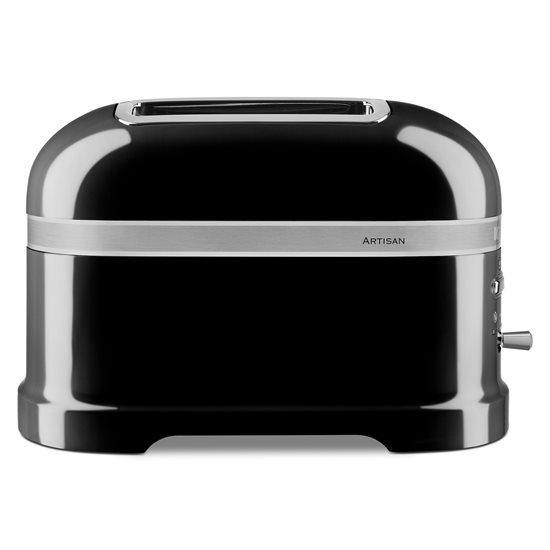 Toaster 2 sloturi Artisan 1250W, Onyx Black - KitchenAid