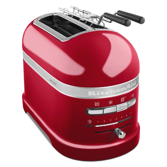 2-slot toaster, Artisan@ ,1250W, "Candy Apple" - KitchenAid